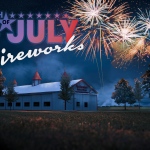 4th of July Fireworks Display at R. J. Corman Headquarters